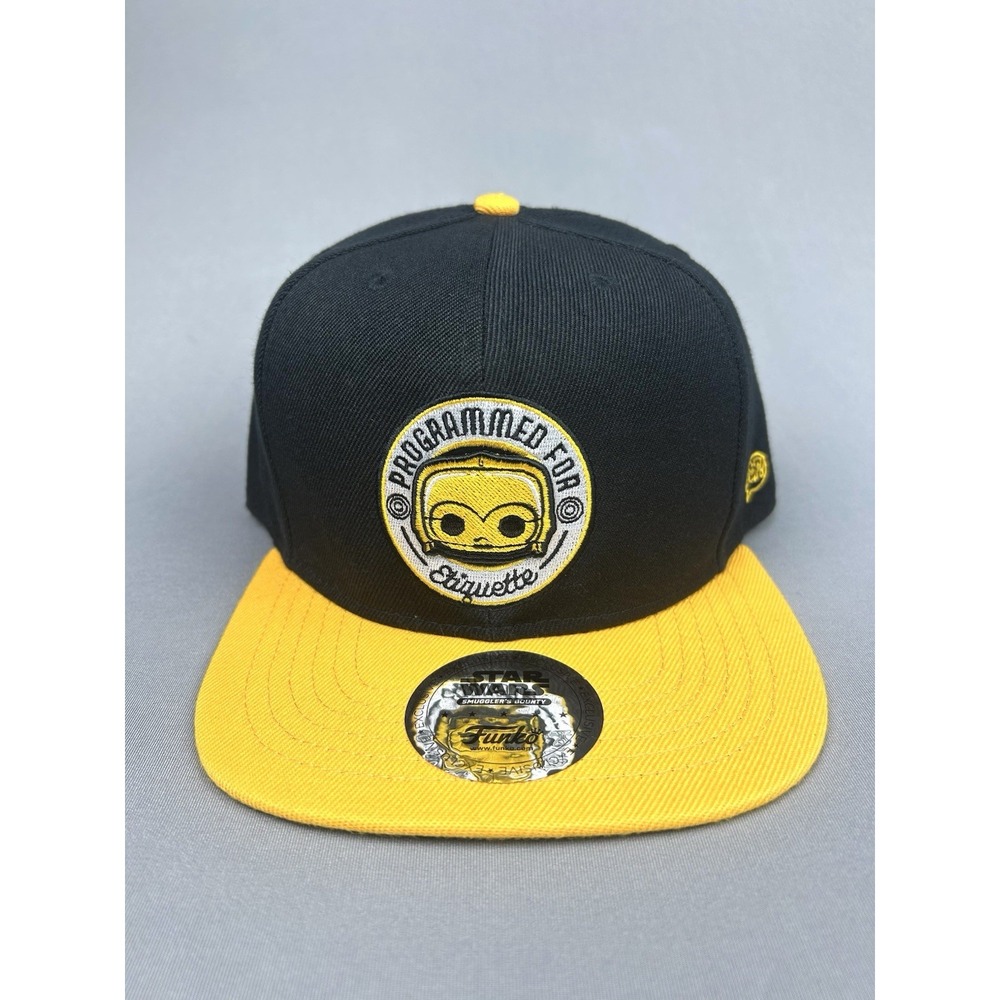 Star Wars Funko C-3po Etiquette Hat SnapBack Cap NEW‎